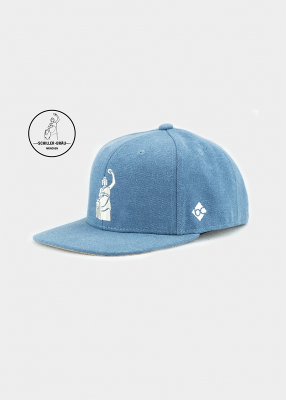 Cap "Schiller Bräu" - hellblau (Snapback)